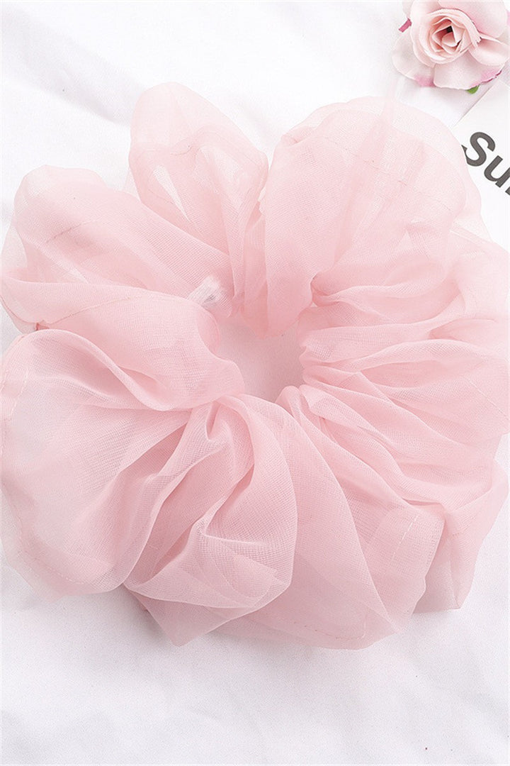 SOFT RUFFLE SCRUNCHIES