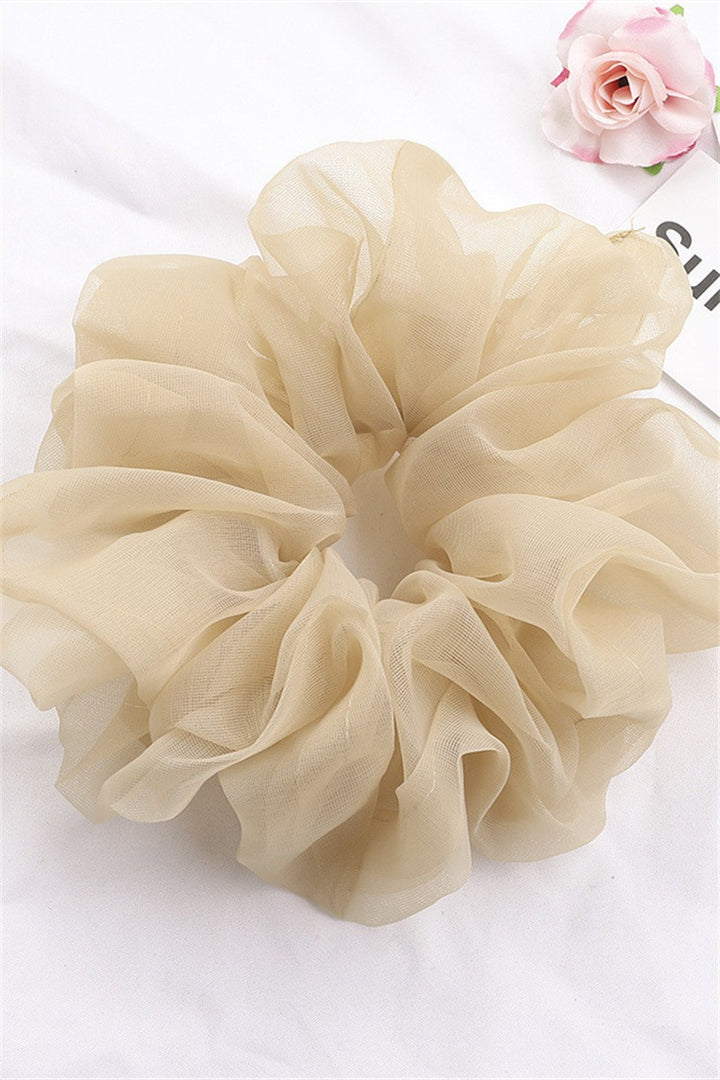 SOFT RUFFLE SCRUNCHIES