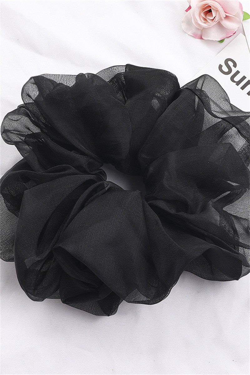 SOFT RUFFLE SCRUNCHIES