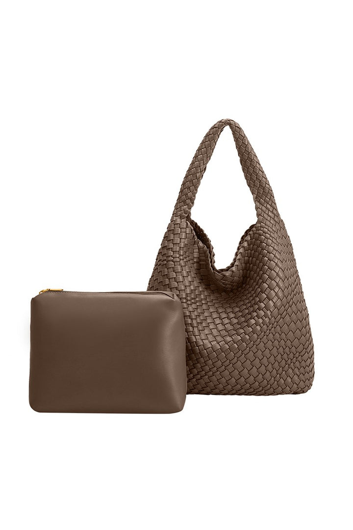 JOHANNA SHOULDER BAG - STONE