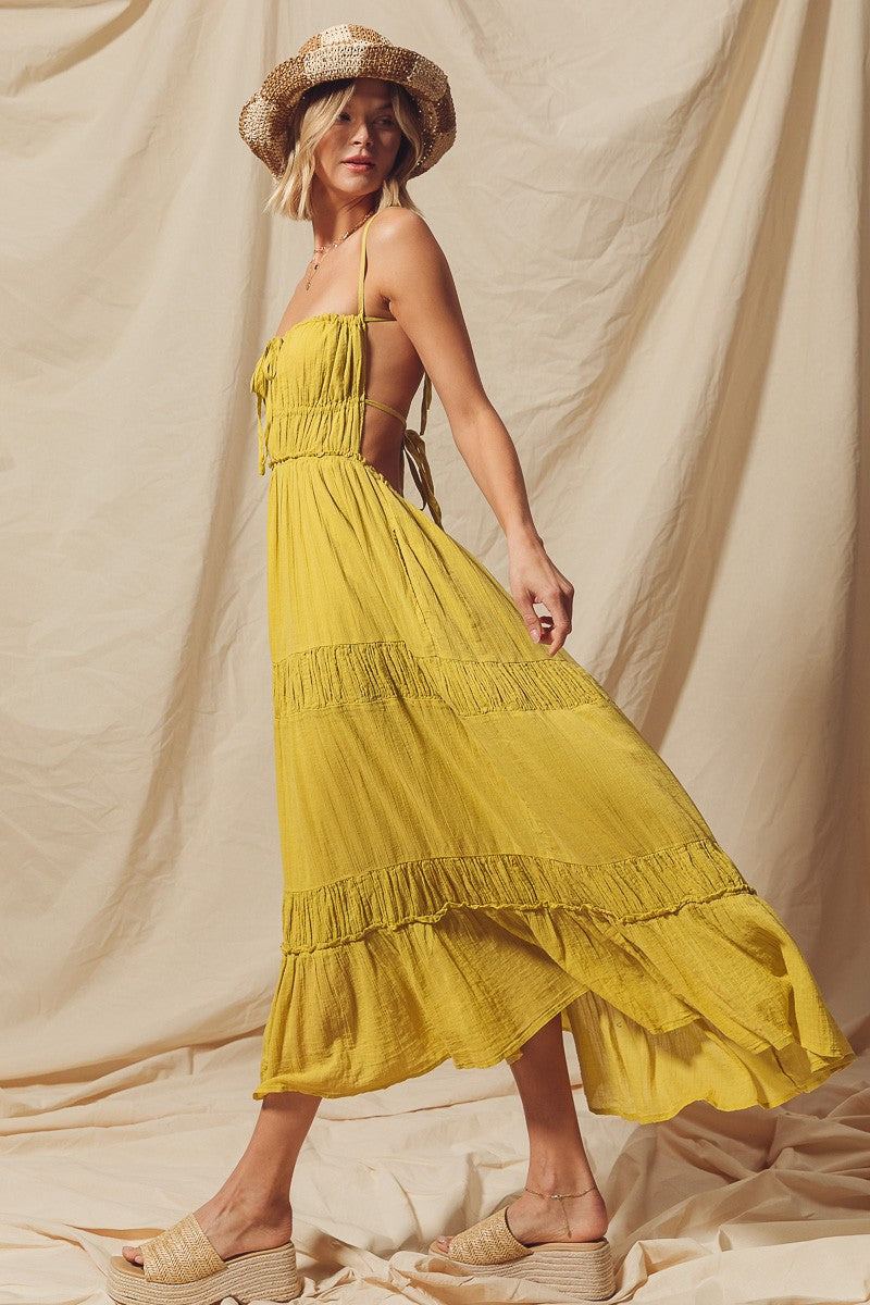 FLOWY SUMMER MAXI DRESS