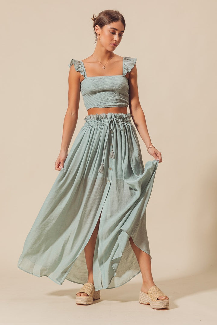 ASHLEY MAXI SKIRT SET