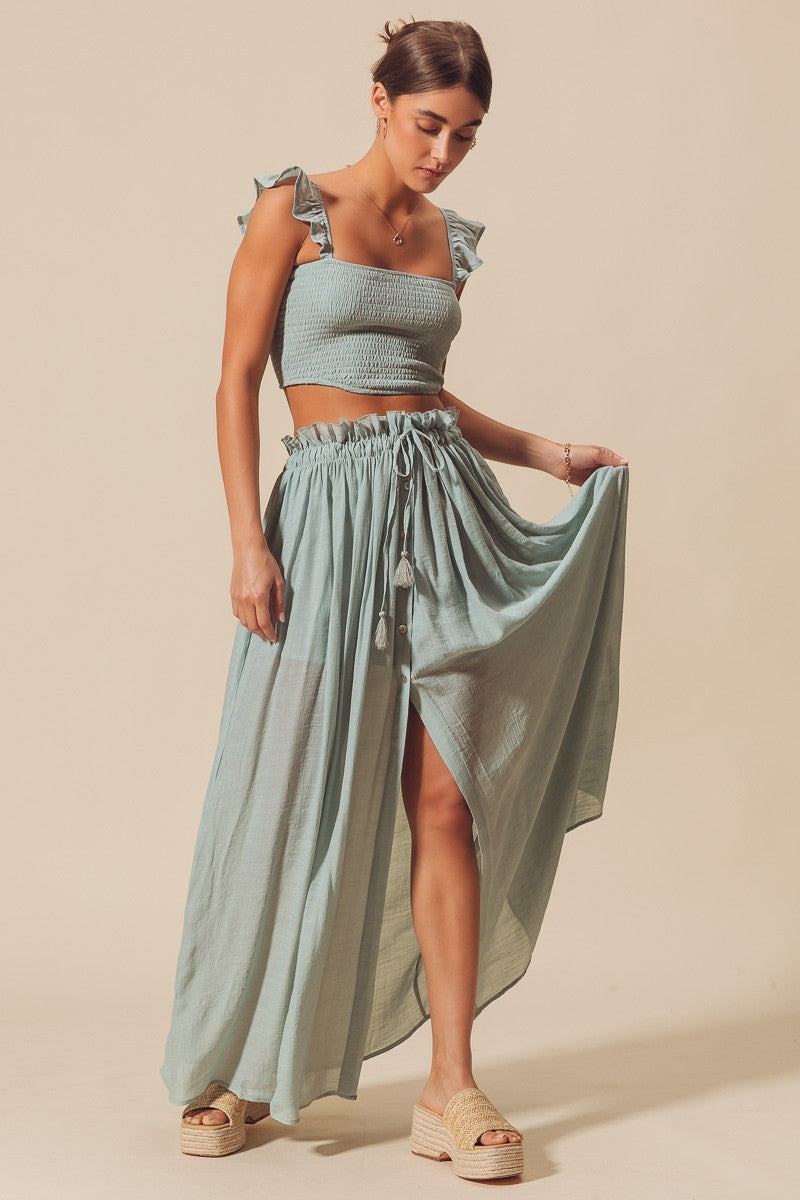 ASHLEY MAXI SKIRT SET