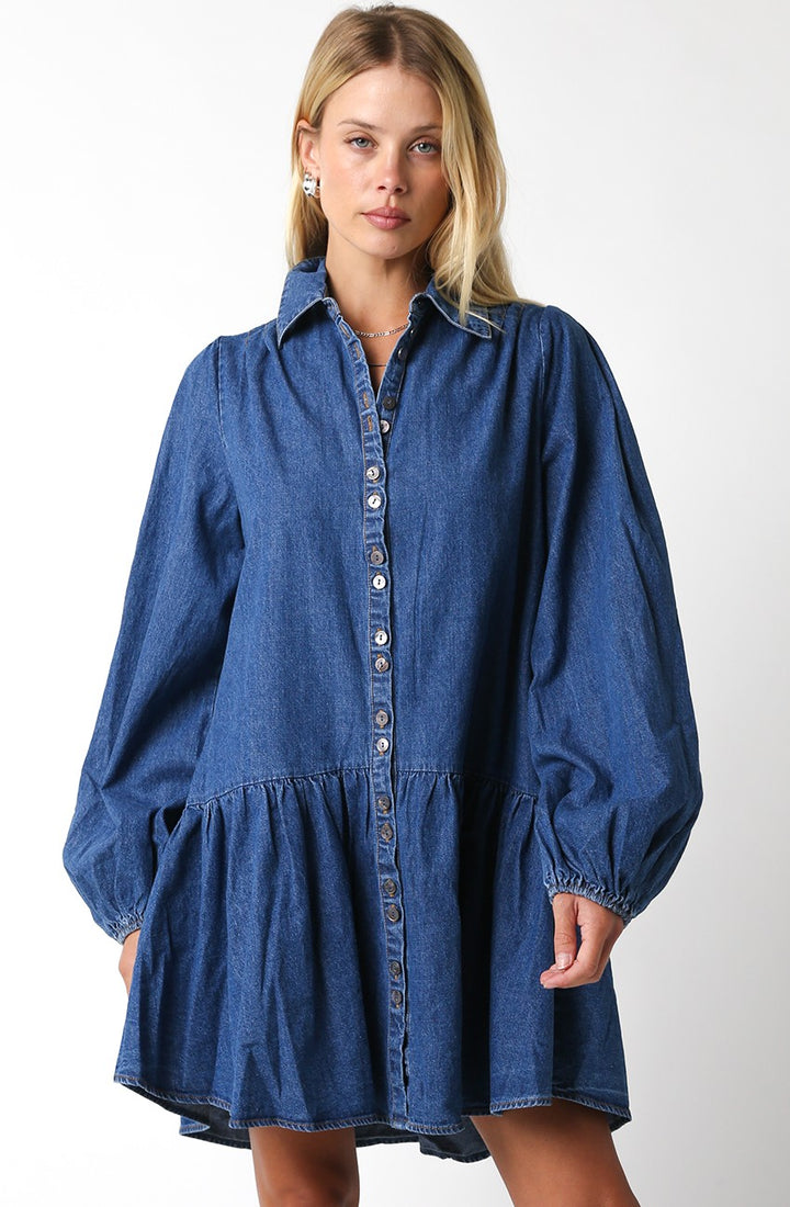 MARGARET DENIM DRESS