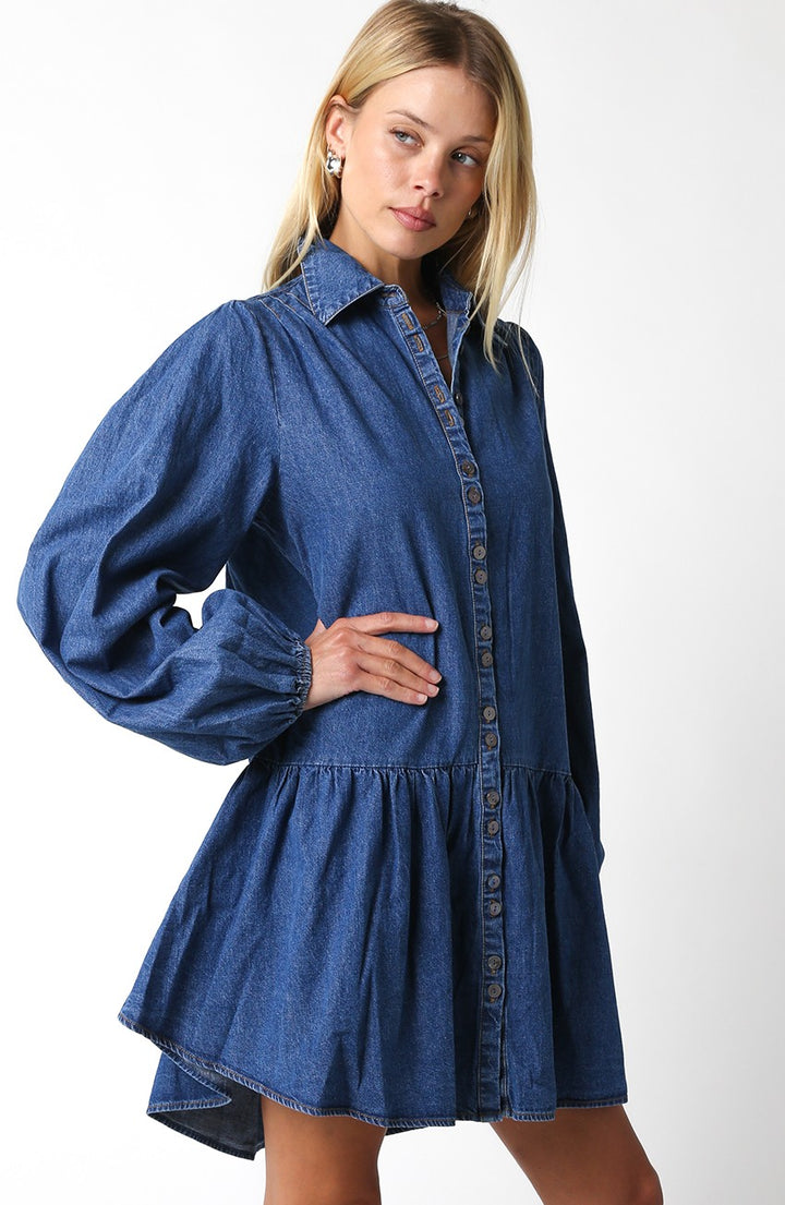 MARGARET DENIM DRESS