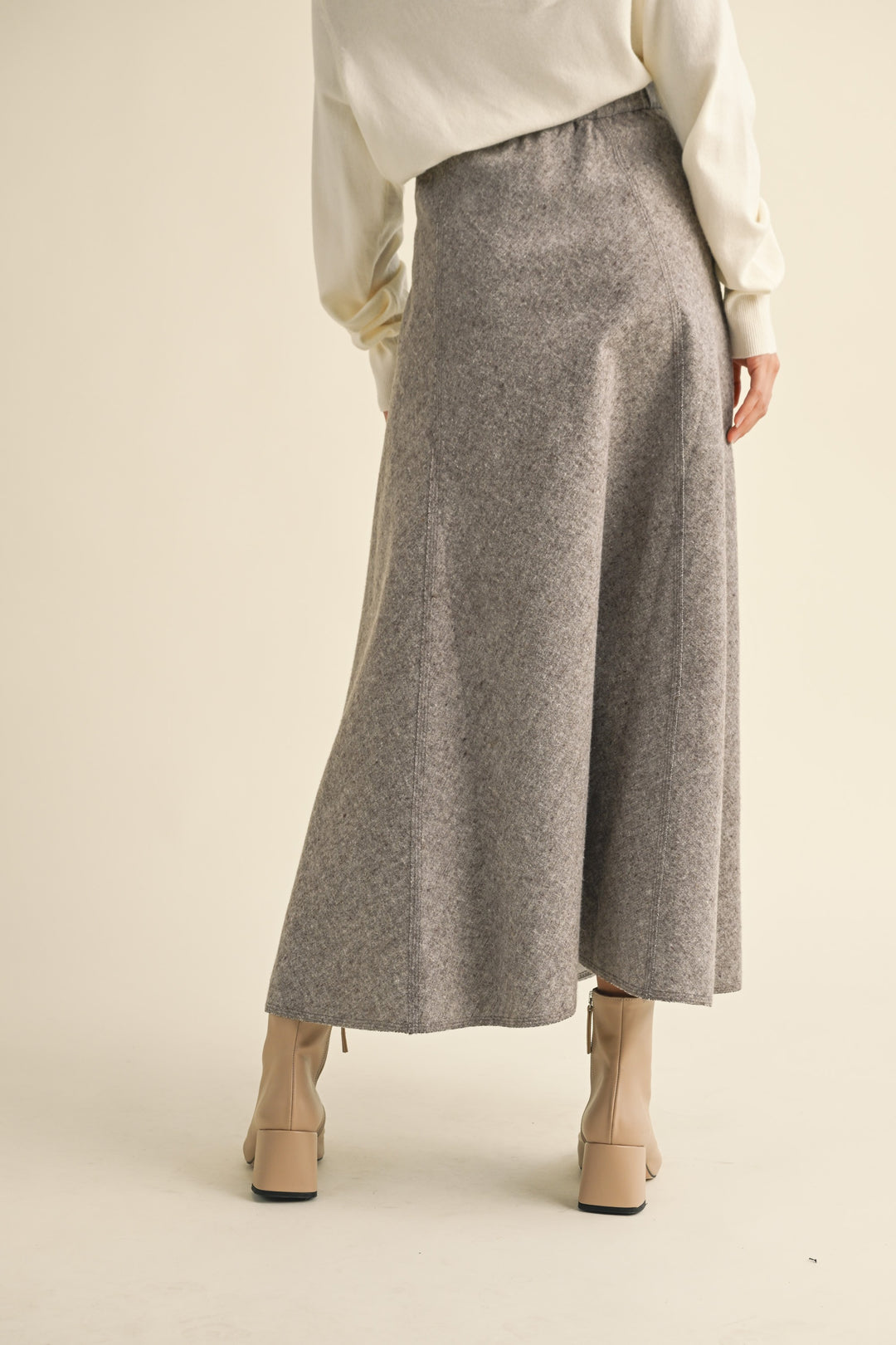 A LINE FLARE SKIRT