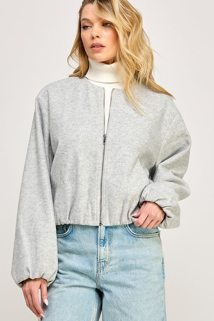 SOFT BOMBER JACKET