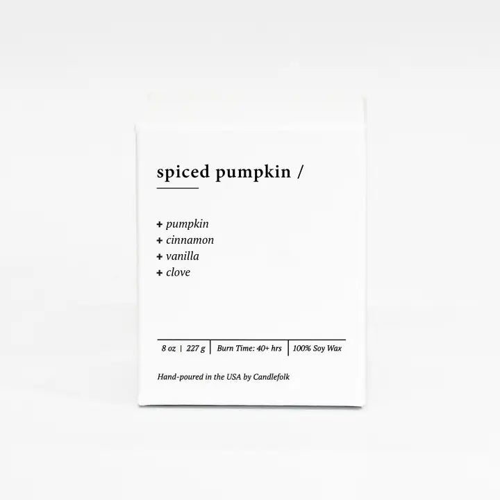 SPICED PUMPKIN JAR CANDLE