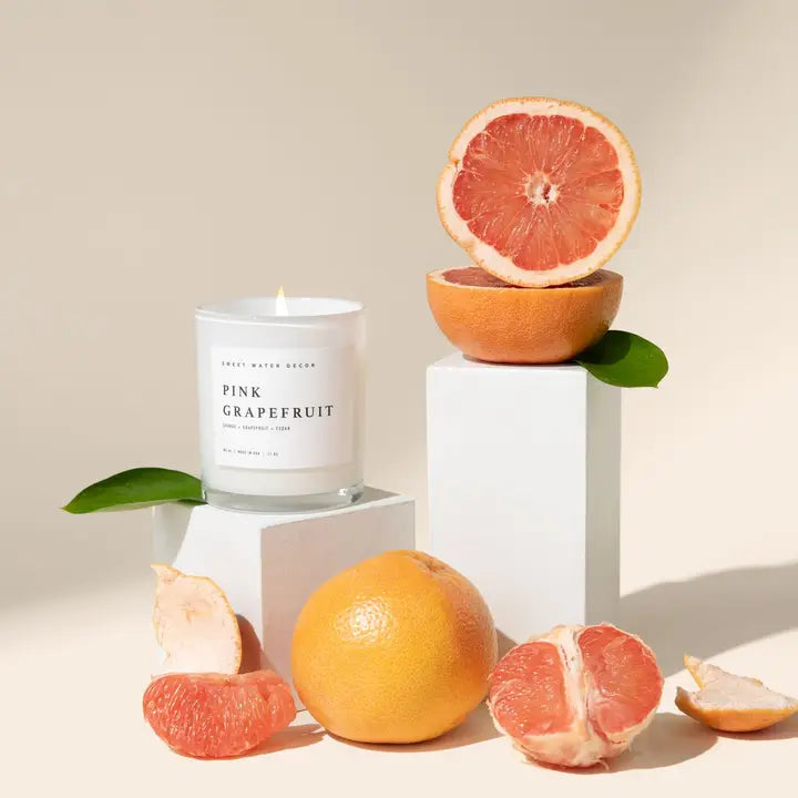 PINK GRAPEFRUIT CANDLE