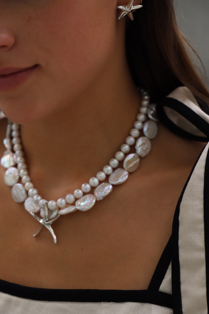 SAINT LUCIA PEARL NECKLACE