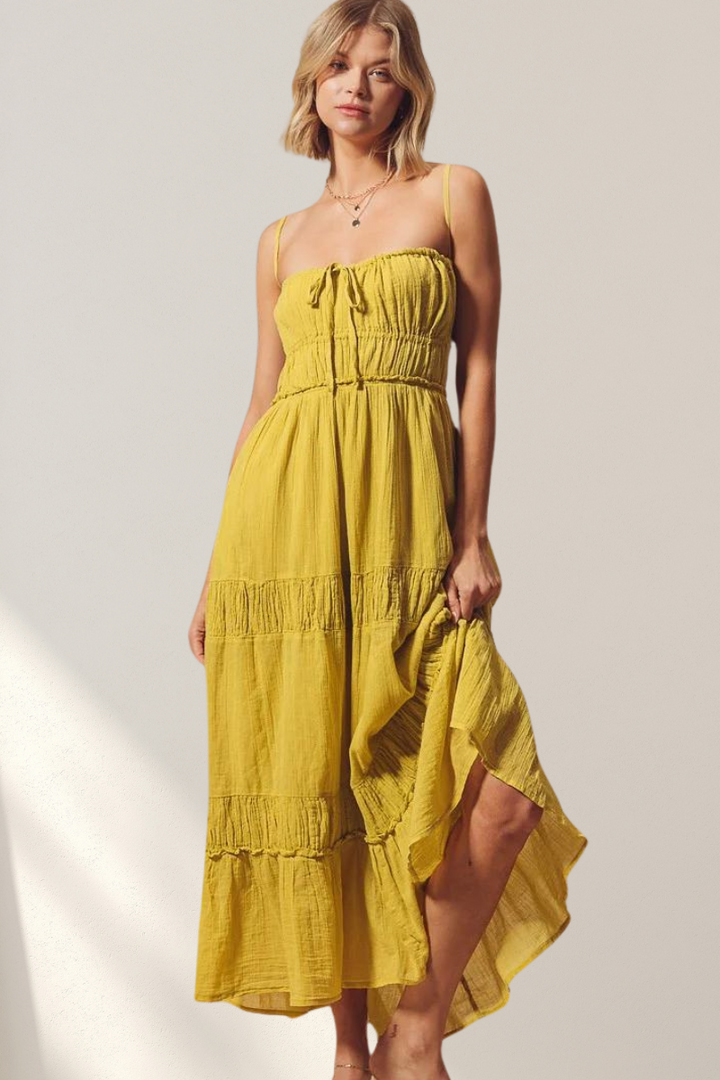 FLOWY SUMMER MAXI DRESS