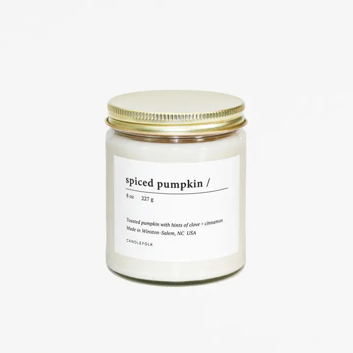 SPICED PUMPKIN JAR CANDLE