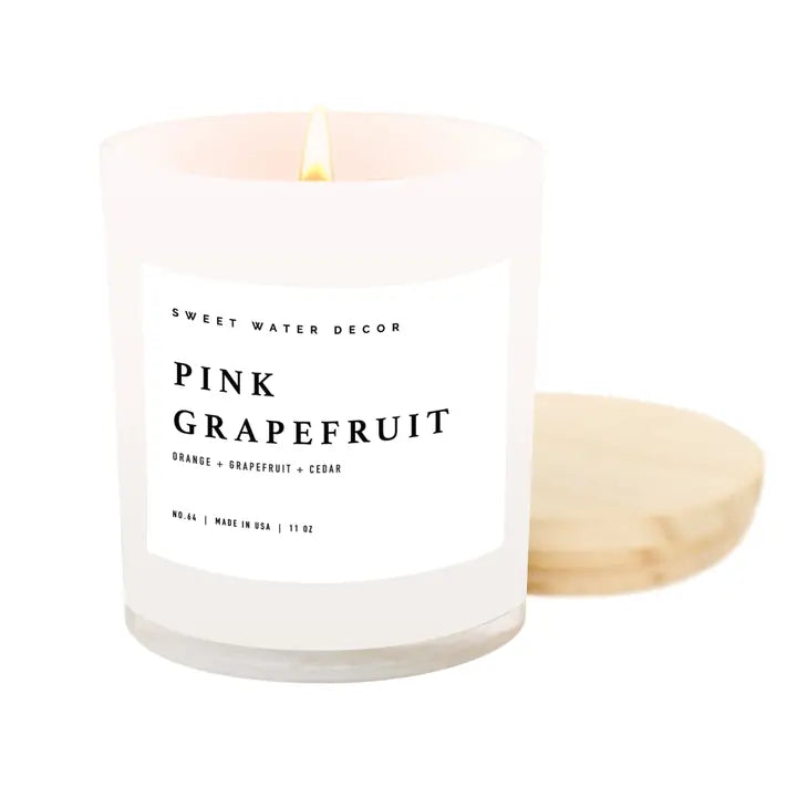 PINK GRAPEFRUIT CANDLE