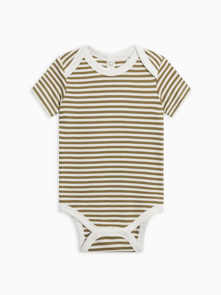 AFTON BODYSUIT- GREEN STRIPE