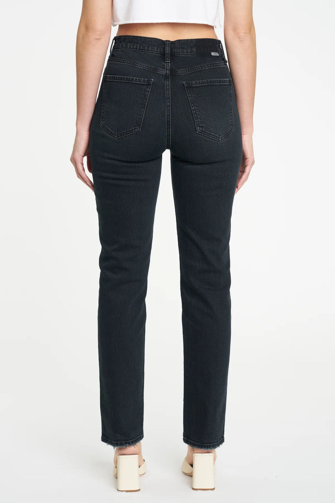 SMARTY PANTS HIGH RISE SLIM STRAIGHT JEA