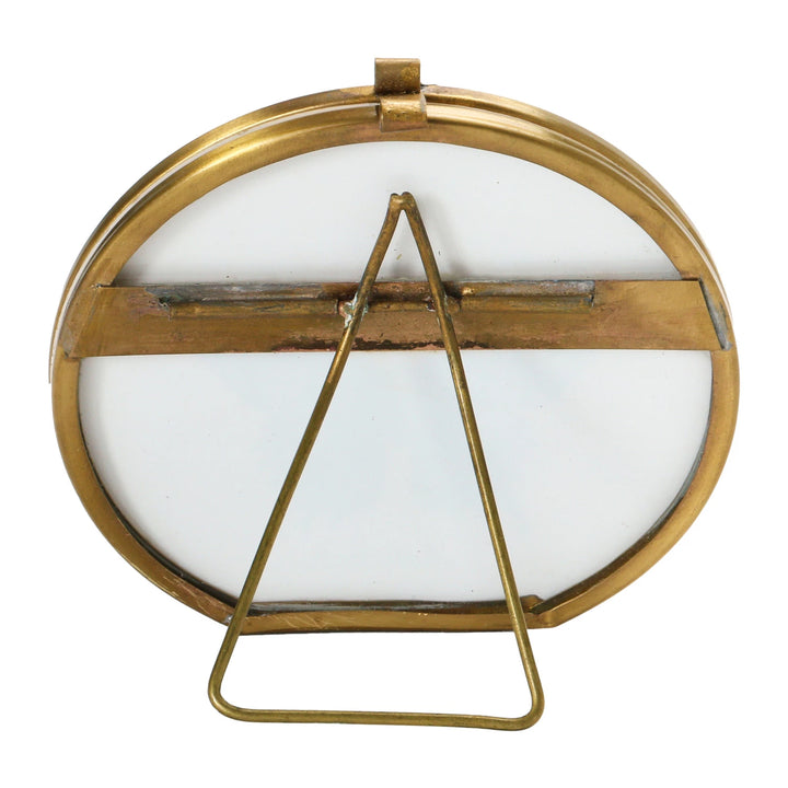 ROUND BRASS FRAME