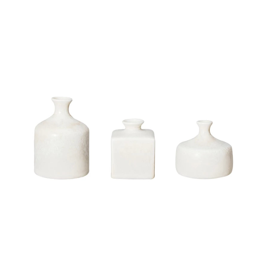 MINI STONEWARE VASE SET