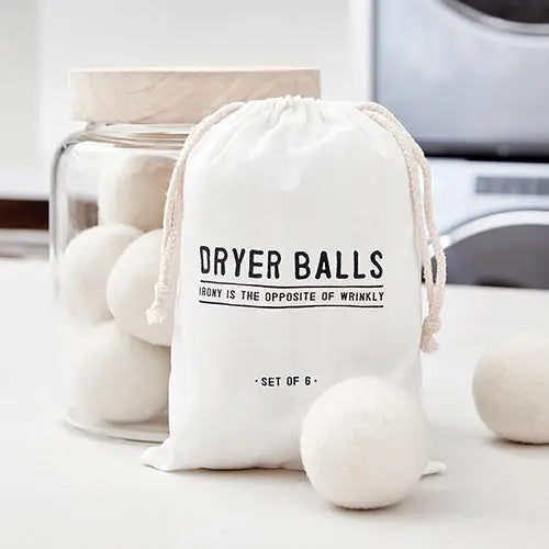 WOOL DRYER BALLS-SET OF 6