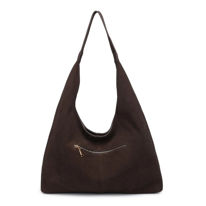 AMBER SUEDE HOBO BAG