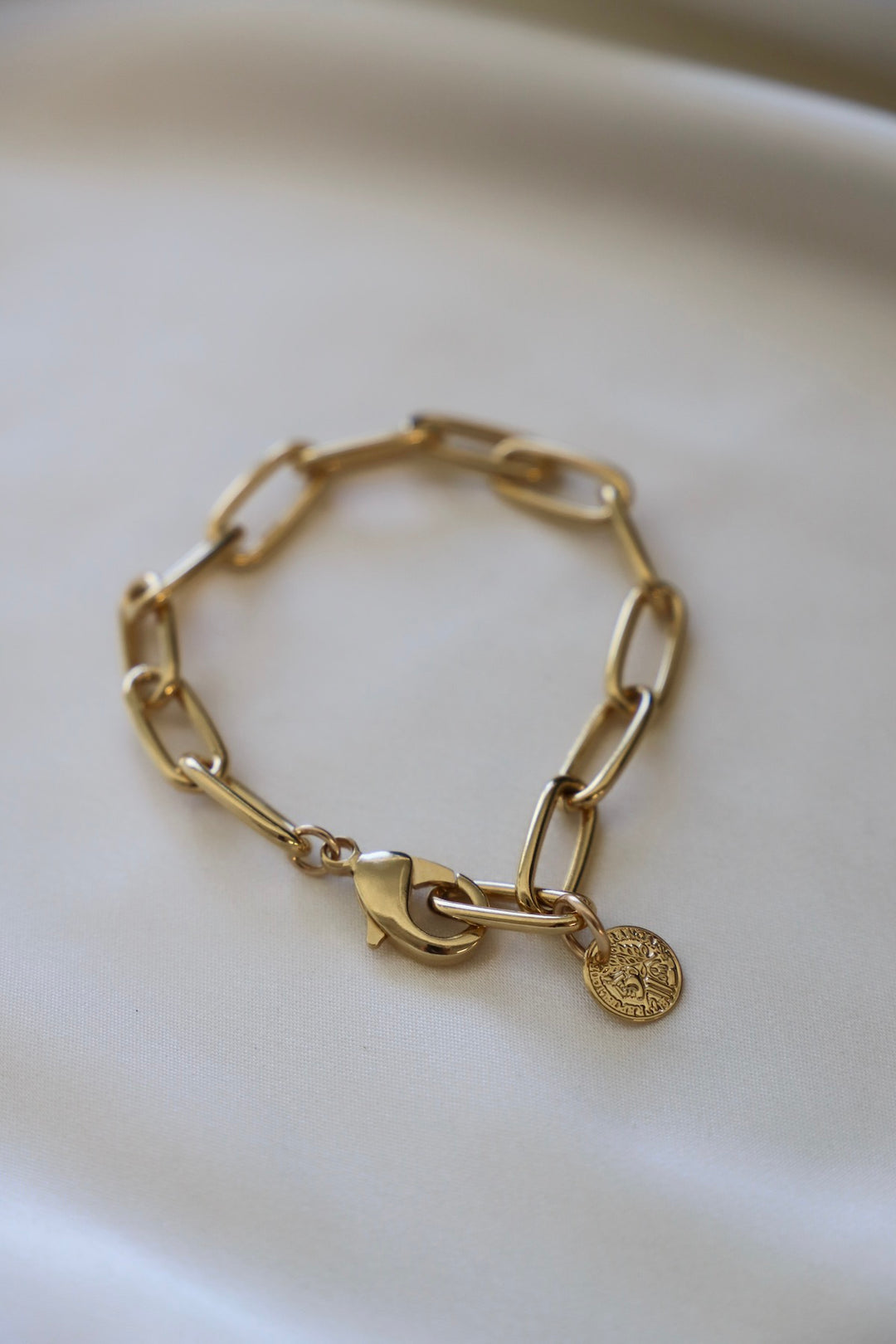 DAVID OVAL CHAIN BRACELET