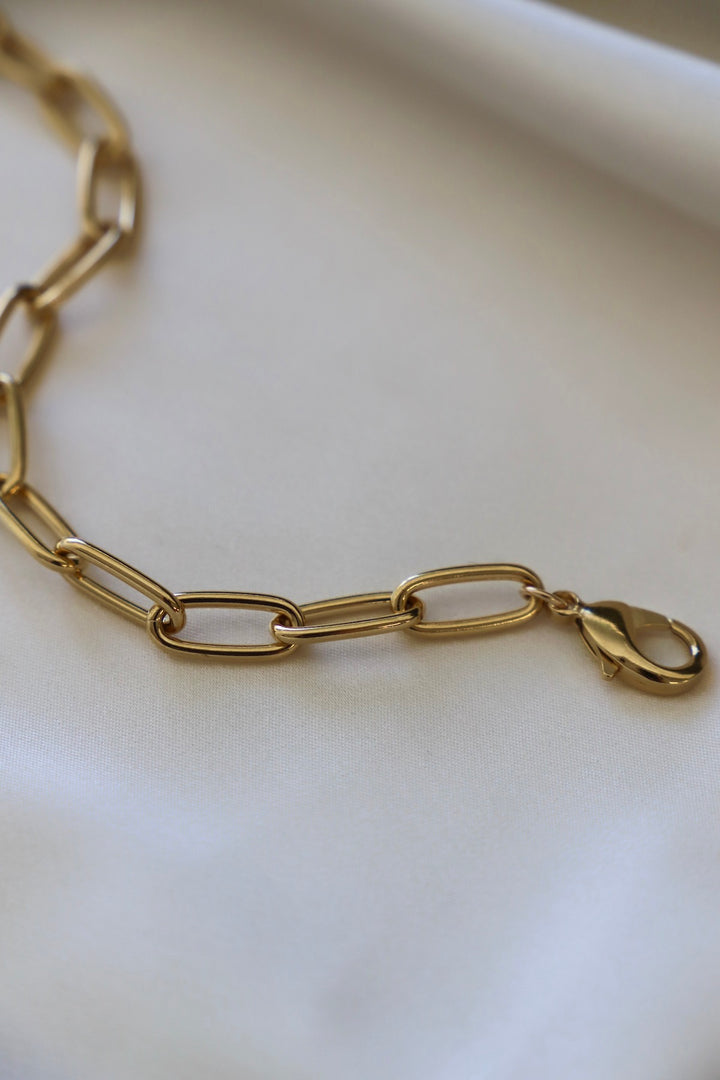 DAVID OVAL CHAIN BRACELET