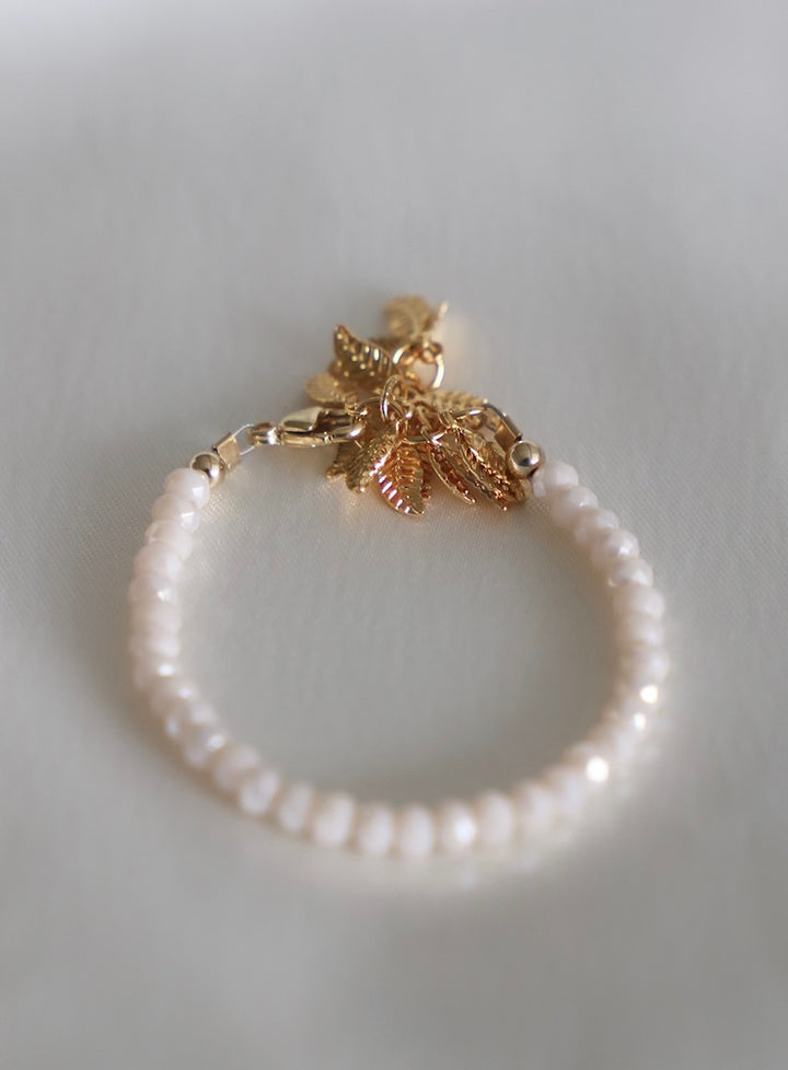 PINK CRYSTAL BABY BRACELET