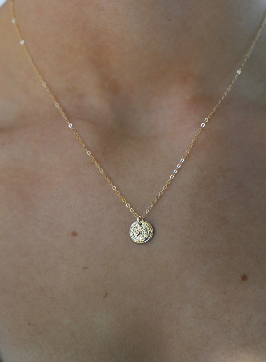 PETITE COIN NECKLACE