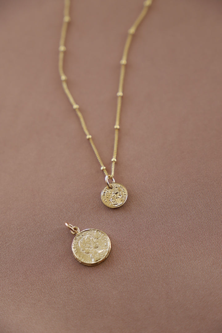 COIN CHARM NECKLACE